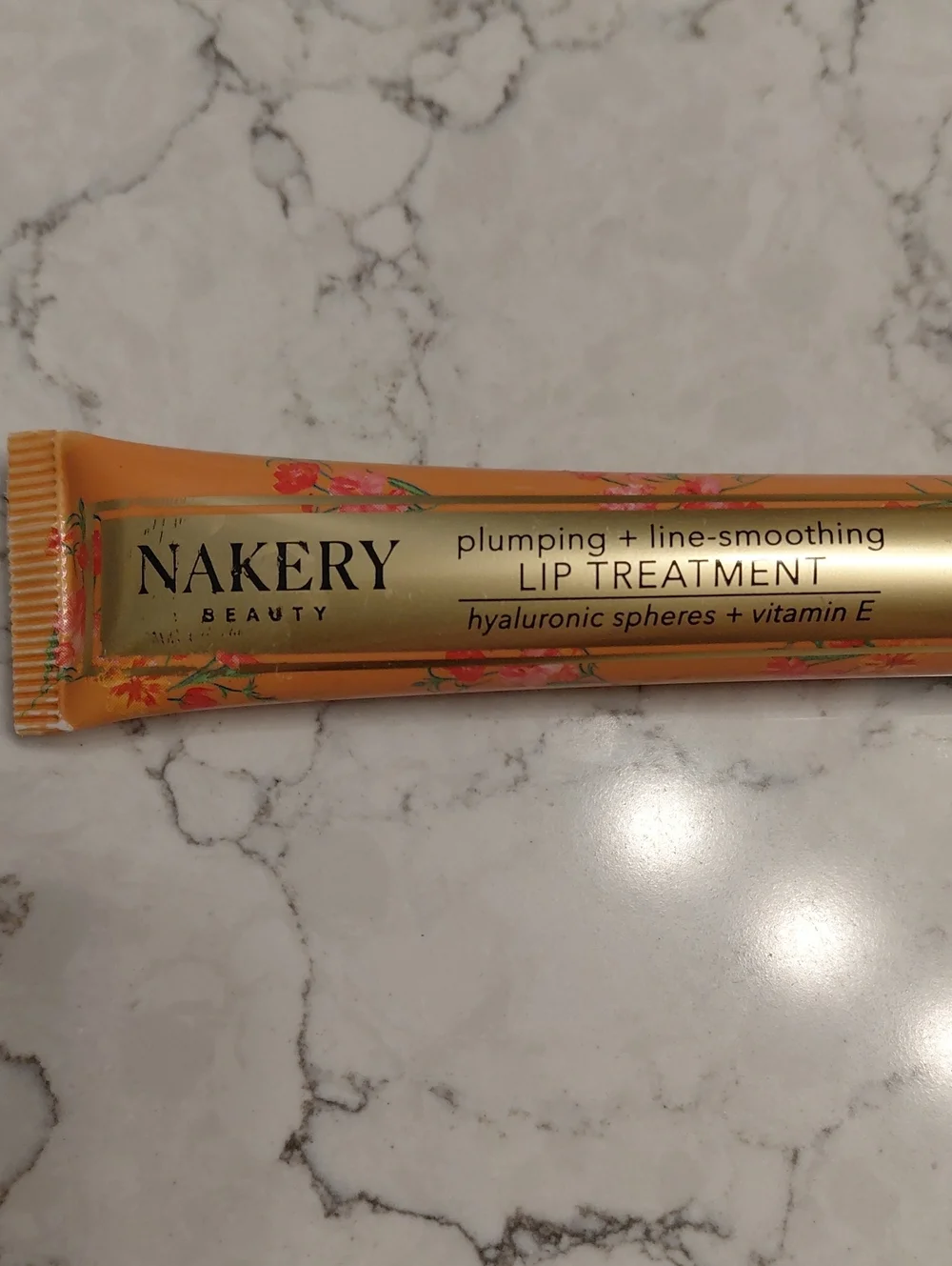 Nakery Beauty Plumping + Line-smoothing LIP TREATMENT Peach Bellini FULL SIZE